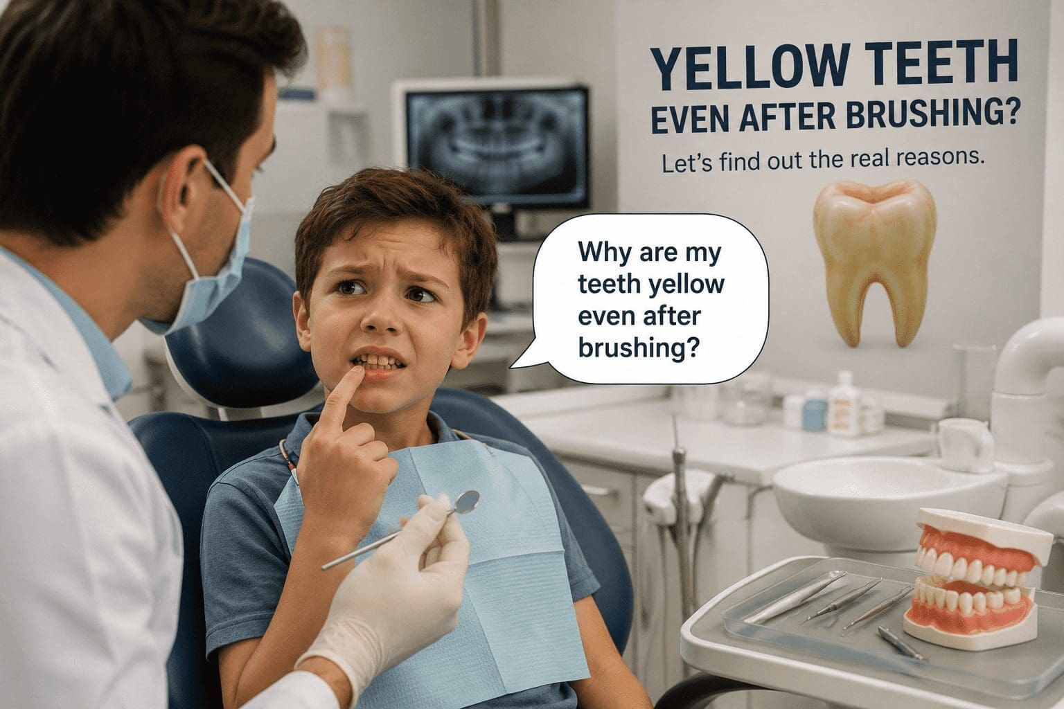 Yellow Teeth Even After Brushing Yellow Teeth Even After Brushing