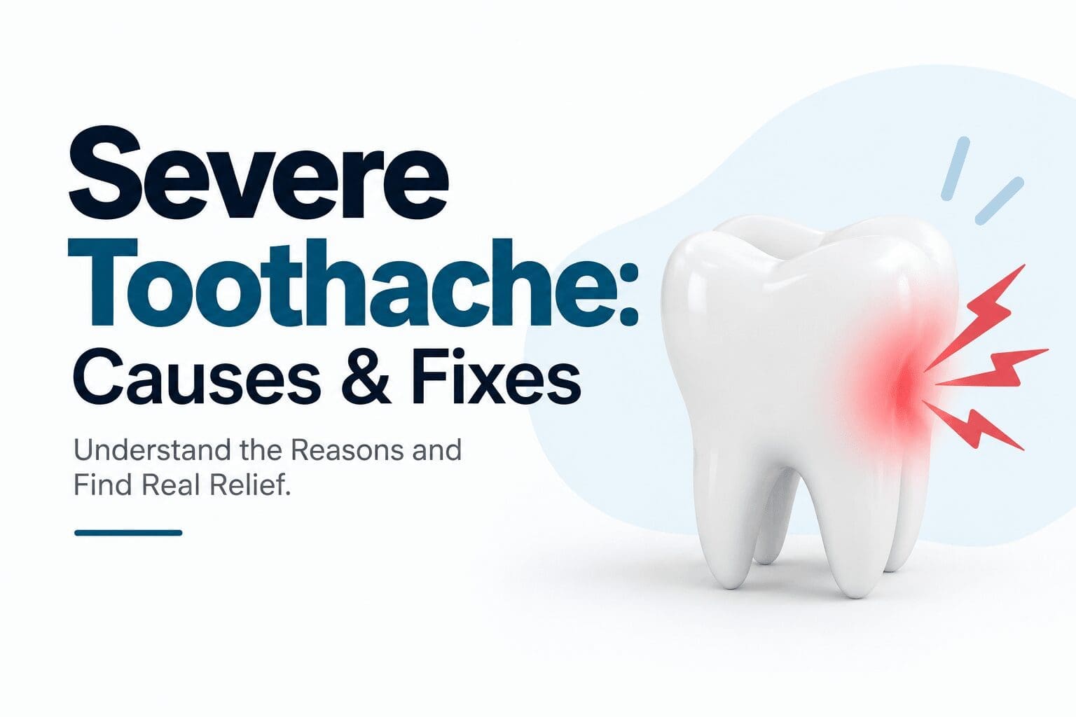 severe toothache