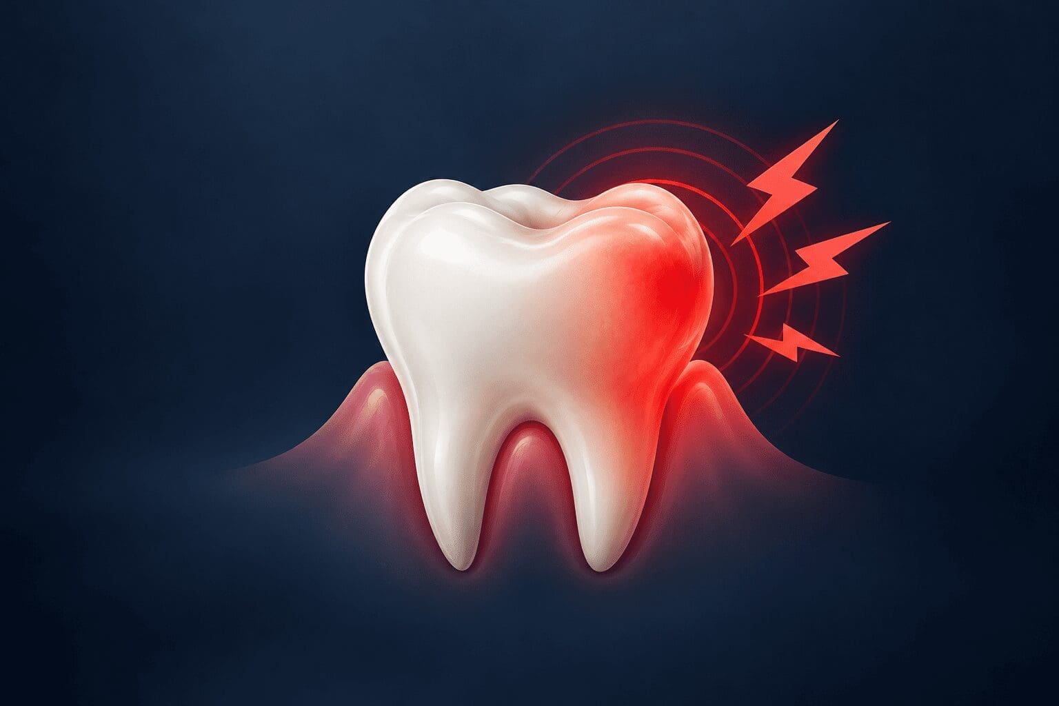 Toothache Warning Glow (1) serious toothache
